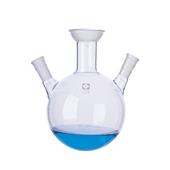 柴田科學SIBATA三頸燒瓶用于蒸餾普通配對圓底3L   A65730-004,A65730-004